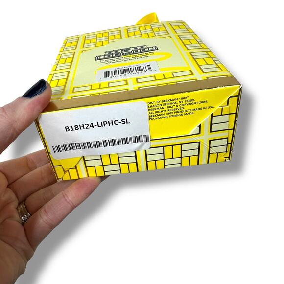 Beekman 1802 NIB Sunshine Lemon Hand Cream & Lip Balm Bodycare Gift Travel Set - Picture 4 of 4